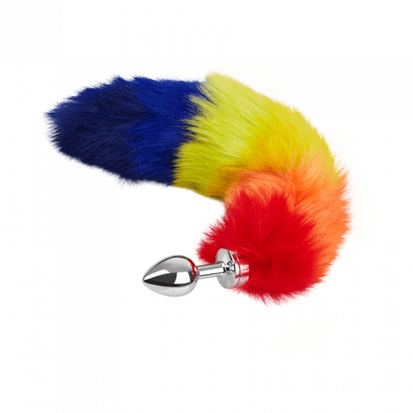 Buttplug Small with Rainbow Tail